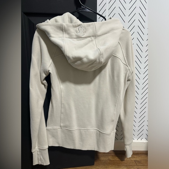 Lululemon Full-Zip Scuba Jacket White Opal - Picture 2 of 3